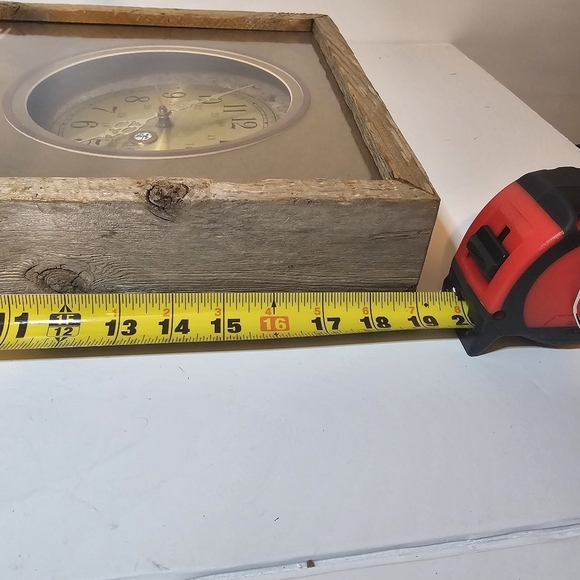 Vintage 1980 J. Allen Gruen Railroad Art Frisco Tx Shadowbox Clock Rare collecti - Picture 9 of 11